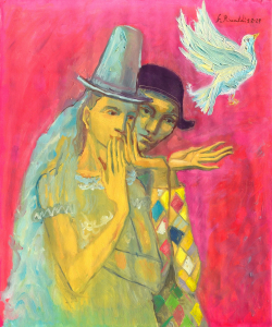 2023 'Colombina e Arlecchino' ol.tl. cm.60x70