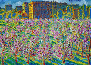 2023 Un frutteto dopo la pioggia