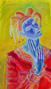 2023 'Un giullare' ol.tl. cm.52x84