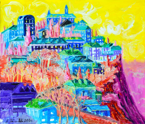 2024 'Veduta di Faetano' (2° foto) ol.tl.cm.50x50