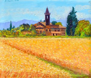 2026 Complesso parrocchiale di Casalecchio ol.tl. cm.52x64