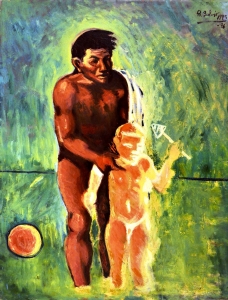 1975/1976 Bagnanti-in-acqua-ol.tl_.-cm.70x90