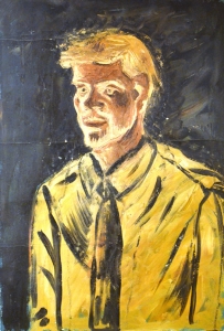 1975 Autoritratto-con-cravatta-ol.tl_.-cm.40x60