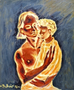 1976 Maternità-ol.tl_.-cm.50x60