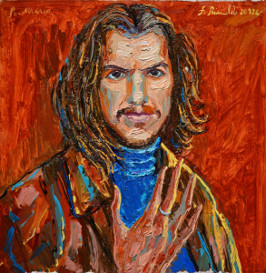 2024 Ritratto di Marco ol.tl. cm.40x40