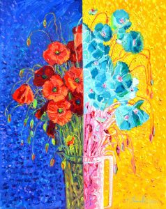 2025 Papaveri ol.tl. cm.50x70