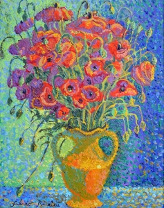 1997-i papaveri di gianni ol.tl. cm.30x40