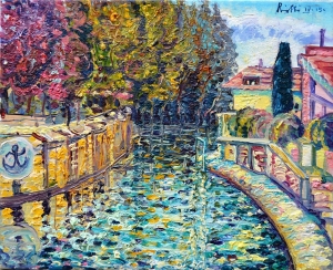 2015-veduta del canale di Gabicce verso monte o.tl cm.25x35