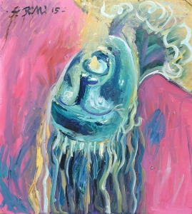 2015 Grido d'angoscia ol.su masonite cm.40x55