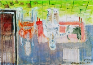 2016-la Pierina, Giovanni e Billi  ol.tl.  cm. 70x100