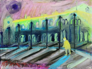 2016-la vecchia fornace di notte  ol. tl. cm. 20x30