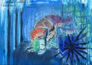 2017-operaio saldatore al lavoro ol.tl. cm. 50x70