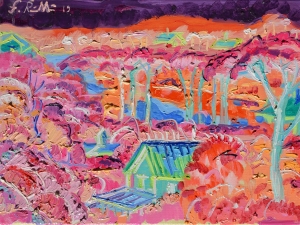 2019 veduta della campagna di olgiata ol.tl. cm.30x40